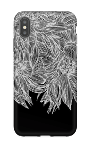Dahlia noir Coque IPhone XS Max tough