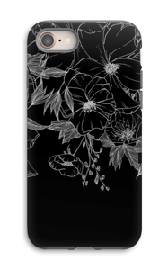 Tattoo floral Coque IPhone 8 tough