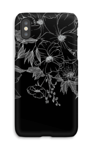 Tattoo floral Coque IPhone X