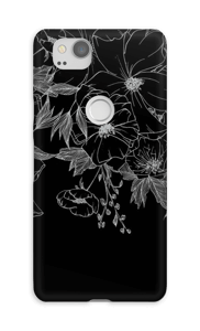 Tattoo floral Coque Pixel 2