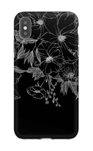 Tattoo floral Coque IPhone XS Max tough