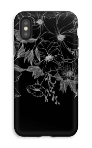 Tattoo floral Coque IPhone XS tough