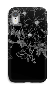 Tattoo floral Coque IPhone XR tough