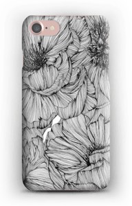 Black Paeonia Coque IPhone 7