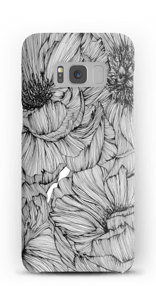 Black Paeonia Coque Galaxy S8