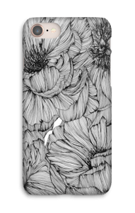Black Paeonia Coque IPhone 8