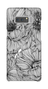 Black Paeonia Coque Galaxy Note8