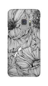 Black Paeonia Coque Galaxy S9