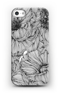 Black Paeonia Coque IPhone 5/5S