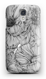 Black Paeonia Coque Galaxy S4