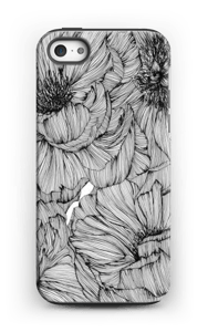Black Paeonia Coque IPhone 5/5s tough