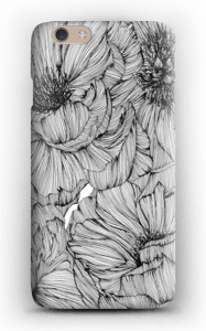 Black Paeonia Coque IPhone 6