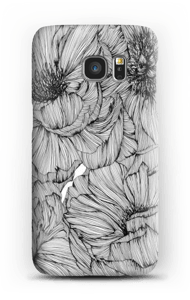 Black Paeonia Coque Galaxy S7