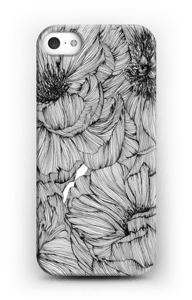Black Paeonia Coque IPhone SE