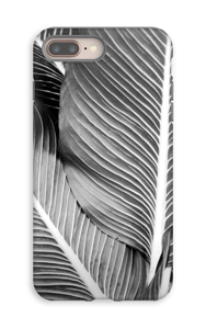 Black & White Leaves case IPhone 8 Plus tough
