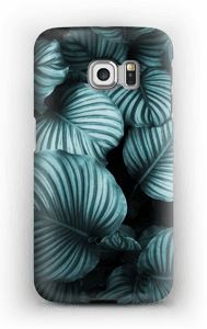 Calathea leaves case Galaxy S6 Edge