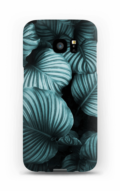 Calathea leaves case Galaxy S7 Edge