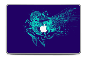 Meri ja Maa tarrakuori MacBook Pro 17” -2015