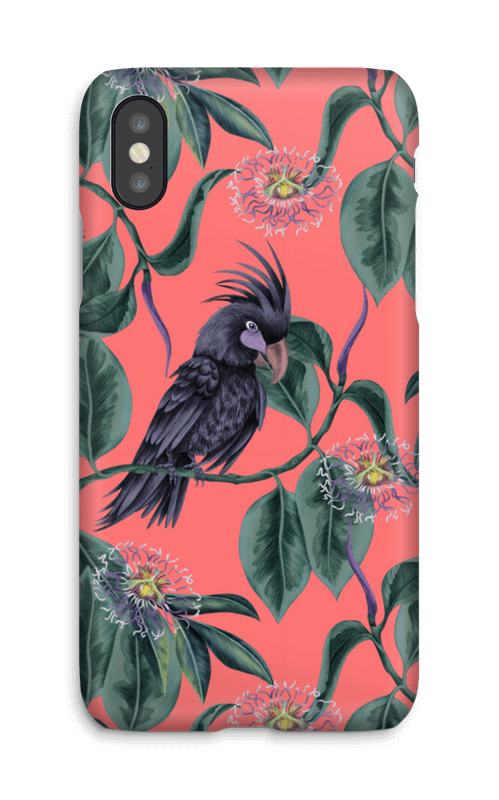 Cockatoo pink case IPhone X