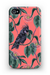 Floral Cockatoo case IPhone 4/4s