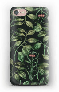 Hämyiset lehdet kuoret IPhone 7