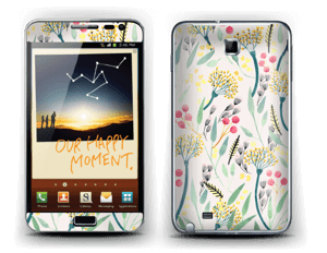 Summer Florals Skin Galaxy Note