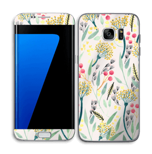 Summer Florals Skin Galaxy S7 Edge