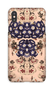 Mørke blomster cover IPhone XS Max