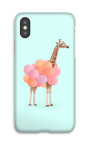 Giraf i balloner cover IPhone X