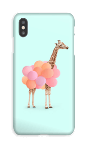 Jirafa con Globos funda IPhone XS Max
