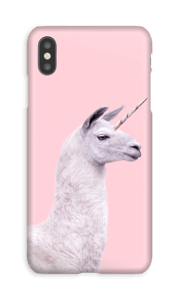 Llama-Unicornio funda IPhone XS Max