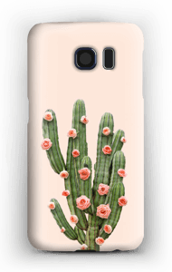 Kukkiva kaktus kuoret Galaxy S6