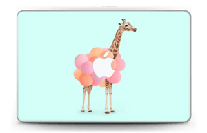 Ilmapallokirahvi tarrakuori MacBook Air 11”