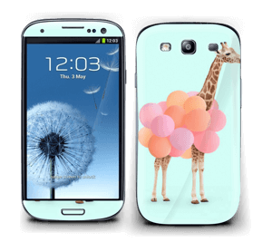 Balloon Giraffe Skin Galaxy S3