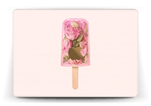 Ruusuinen mehujää tarrakuori MacBook 12”