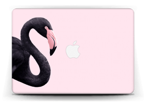 Black Flamingo Skin MacBook Air 13”