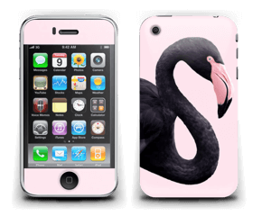 Black Flamingo Skin IPhone 3G/3GS