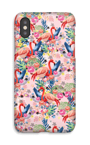 Tropik og flamingoer cover IPhone X