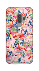 Flamingo love case Galaxy S9 Plus