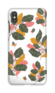 Feuilles d'été à l'automne Coque IPhone XS Max