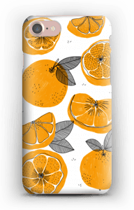 Oranssit appelsiinit kuoret IPhone 7