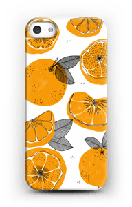 Oranssit appelsiinit kuoret IPhone 5/5S