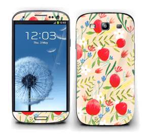 Flower field Skin Galaxy S3