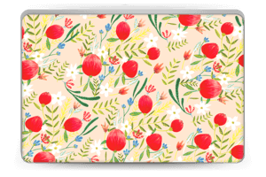 Flower Fields tarrakuori Laptop 15.6