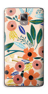 Kesän kukkasia tarrakuori OnePlus 3