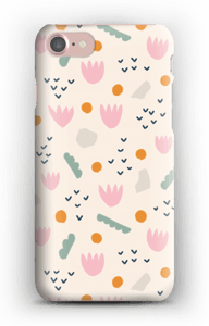 Paperikukat kuoret IPhone 7