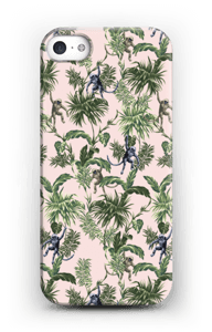 Apinoita ja lehtiä kuoret IPhone SE