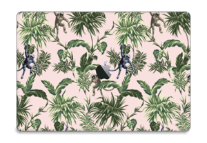 Apinoita ja lehtiä tarrakuori MacBook Pro 15” 2016-