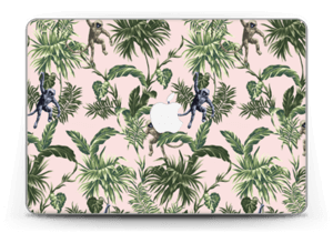 Apinoita ja lehtiä tarrakuori MacBook Pro Retina 13” 2015