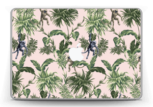 Apinoita ja lehtiä tarrakuori MacBook Pro 13” -2015